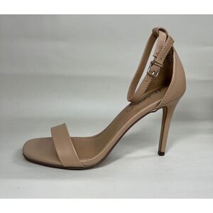 Wild Pair Women's Bethie Two-Piece Ankle-Strap Sandals - Nude 7.5M